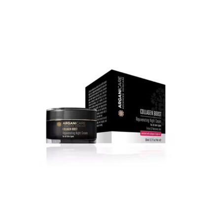 Arganicare Verjüngende Nachtcreme - Alle Hauttypen - Collagen 50 ml