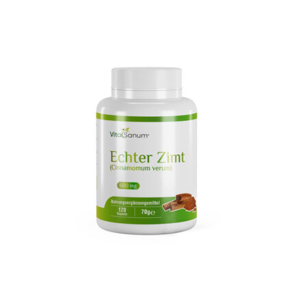 VitaSanum® - Echter Zimt (Cinnamomum verum) 600 mg 120 Kapseln